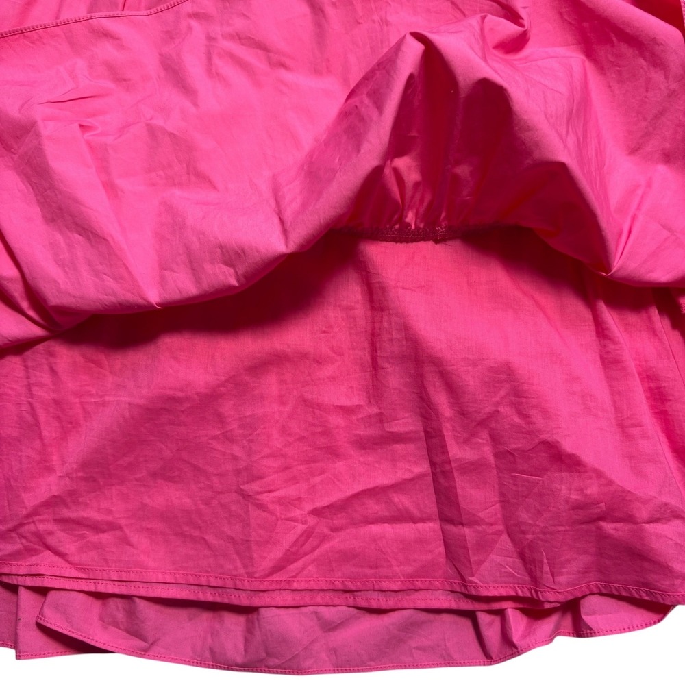 A Loves A Pink NWT Cotton Tiered Ruffle Dress Fuschia R3185CPK2 Womens M - Picture 5 of 8